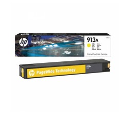 Slika izdelka: ČRNILO HP RUMENO 913A ZA PAGEWIDE 352,377,452,477 ZA 3.000 STRANI