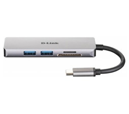 Slika 2 izdelka: D-link 5-v-1 razdelilnik USB-C z bralnikom kartic HDMI in SD / microSD