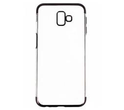 Slika izdelka: Elegance ultra tanek silikonski ovitek za Samsung Galaxy A10 A105 - prozoren s črnim robom