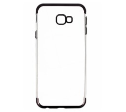 Slika izdelka: Elegance ultra tanek silikonski ovitek za Samsung Galaxy J4 Plus (2018) J415 - prozoren s črnim robom
