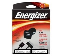 Slika 2 izdelka: Energizer AVTOPOLNILEC 12/24V z USB kablom moč polnjenja 10W 2A  