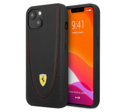 Slika izdelka: Ferrari usnjen ovitek Scuderia Ferrari FEHCP13MRGOK za iPhone 13 6.1 - črn