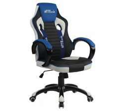 Slika 2 izdelka: Gaming stol Bytezone Racer PRO (črno-siv-moder)