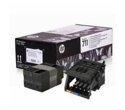 Slika izdelka: GLAVA HP 711 ČRNA, CYAN, RUMENA, MAGENTA ZA T125/T130/T525/T530