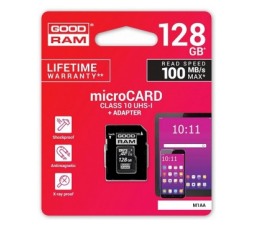 Slika 2 izdelka: Goodram SPOMINSKA KARTICA 128GB micro SD 2v1 100MB/s