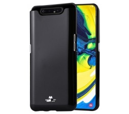 Slika izdelka: Goospery i-Jelly Metal tanek silikonski ovitek za Samsung Galaxy A80 A805 / A90 A905 - črn