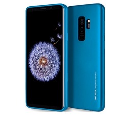 Slika izdelka: Goospery i-Jelly Metal tanek silikonski ovitek za Samsung Galaxy S9 G960 - moder