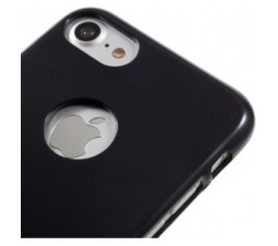 Slika 2 izdelka: Goospery i-Jelly Metal tanek silikonski ovitek za iPhone X - črn