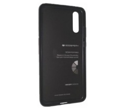 Slika 2 izdelka: Goospery i-Jelly Metal tanek silikonski ovitek za Huawei P20 - črn