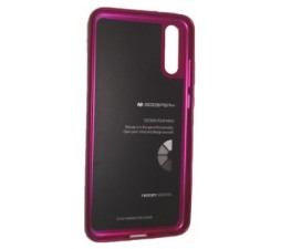 Slika 2 izdelka: Goospery i-Jelly Metal tanek silikonski ovitek za Huawei P20 - pink