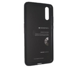 Slika 2 izdelka: Goospery i-Jelly Metal tanek silikonski ovitek za iPhone XR  - črn