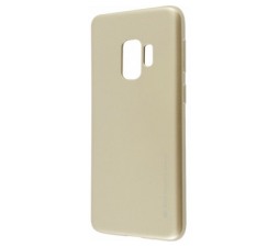 Slika 2 izdelka: Goospery i-Jelly Metal tanek silikonski ovitek za Samsung Galaxy S9 G960 - zlat