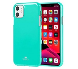 Slika izdelka: Goospery Jelly tanek silikonski ovitek (0,3) za iPhone 11 - mint