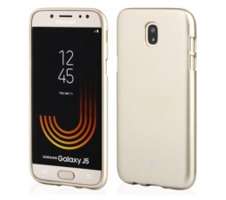 Slika 2 izdelka: Goospery Jelly tanek silikonski ovitek za Samsung Galaxy J3 2017 J330 - zlat