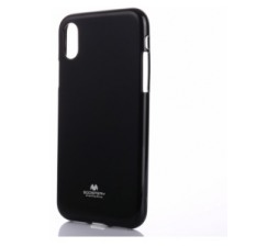 Slika 2 izdelka: Goospery Jelly tanek silikonski ovitek za iPhone X - črn