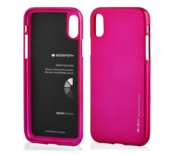Slika 2 izdelka: Goospery Jelly tanek silikonski ovitek za iPhone X - pink