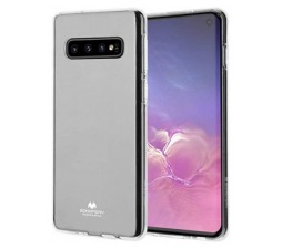 Slika 2 izdelka: Goospery Jelly tanek silikonski ovitek (0,3) za Samsung Galaxy S10 G973 - prozoren