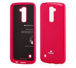 Slika 2 izdelka: Goospery Jelly tanek silikonski ovitek za LG K10 2017 - pink