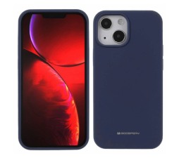 Slika izdelka: Goospery Soft Feeling silikonski ovitek za iPhone 13 Pro - temno moder