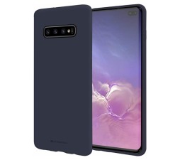 Slika izdelka: Goospery soft feeling silikonski ovitek za Samsung Galaxy S10 Plus G975  - modra