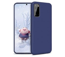 Slika izdelka: Goospery soft feeling silikonski ovitek za Samsung Galaxy A71 A715 - temno moder