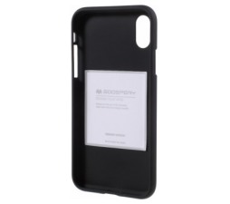 Slika 2 izdelka: Goospery soft feeling silikonski ovitek za iPhone XS Max - črn