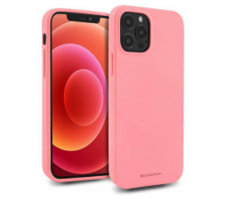 Slika 2 izdelka: Goospery Soft Feeling silikonski ovitek za iPhone 14 Pro - roza