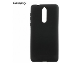Slika 2 izdelka: Goospery soft feeling silikonski ovitek za Nokia 5.1 - črn