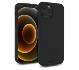 Slika 2 izdelka: Goospery Soft Feeling silikonski ovitek za iPhone 14 Pro Max - črn