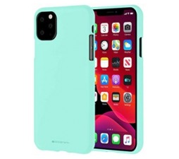 Slika 2 izdelka: Goospery soft feeling silikonski ovitek za iPhone 11 Pro - mint