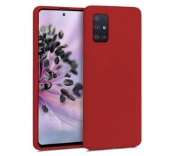 Slika 2 izdelka: Goospery soft feeling silikonski ovitek za Samsung Galaxy A51 A515 - rdeč