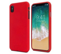 Slika 2 izdelka: Goospery soft feeling silikonski ovitek za Samsung Galaxy A12 A125 - rdeč