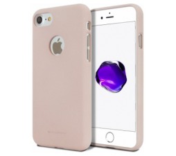 Slika 2 izdelka: Goospery soft feeling silikonski ovitek za iPhone 7 / 8 - bež