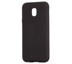 Slika 2 izdelka: Goospery soft feeling silikonski ovitek za Samsung Galaxy J3 2017 J330 - črn