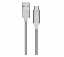 Slika izdelka: Griffin podatkovni kabel Type C na USB srebrn 1m