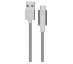 Slika 2 izdelka: Griffin podatkovni kabel Type C na USB srebrn 1m