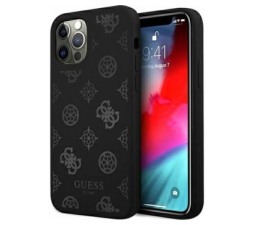 Slika 2 izdelka: GUESS GUHCP12MLSPEBK silikonski ovitek za iPhone 12 / 12 Pro - črn