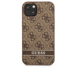 Slika 2 izdelka: GUESS GUHCP13MP4SNW silikonski ovitek za iPhone 13 6.1 - rjav