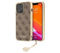Slika izdelka: GUESS GUHCP13XGF4GBR silikonski ovitek za iPhone 13 Pro Max - zlat