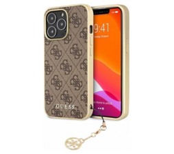 Slika 2 izdelka: GUESS GUHCP13XGF4GBR silikonski ovitek za iPhone 13 Pro Max - zlat