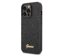 Slika izdelka: GUESS GUHCP14LHGGSHK ovitek za iPhone 14 Pro - črn z bleščicami
