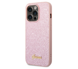 Slika izdelka: GUESS GUHCP14LHGGSHP ovitek za iPhone 14 Pro - roza z bleščicami