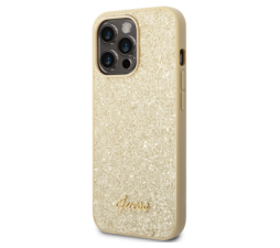 Slika 2 izdelka: GUESS GUHCP14XHGGSHD ovitek za iPhone 14 Pro Max - zlat z bleščicami