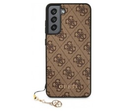 Slika 2 izdelka: GUESS GUHCS21FEGF4GBR silikonski ovitek za Samsung Galaxy S21 FE G990 - rjav