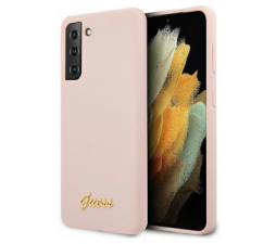 Slika 2 izdelka: GUESS GUHCS21MLSLMGLP silikonski ovitek za Samsung Galaxy S21 Plus G996 - roza