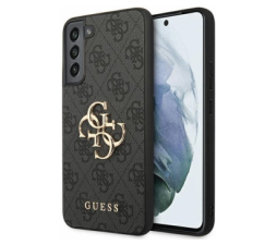 Slika 2 izdelka: GUESS GUHCS22M4GMGGR silikonski ovitek za Samsung Galaxy S22 Plus 5G - črn z zlatim logom