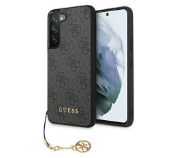 Slika izdelka: GUESS GUHCS22SGF4GGR silikonski ovitek za Samsung Galaxy S22 5G - siv