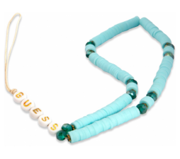 Slika izdelka: GUESS GUSTBOHP zapestnica / obesek za telefon - Heishi Beads modra