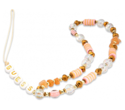 Slika izdelka: GUESS GUSTBOHP zapestnica / obesek za telefon - Beads Bohemia rjava