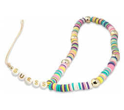 Slika izdelka: GUESS GUSTPEAM zapestnica / obesek za telefon - Heishi Beads